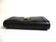 Photo6: BVLGARI BVLGARI Black Leather Coin Purse #a500