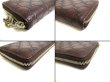 Photo7: GUCCI Guccissima Dark Brown Leather Round Zip Long Wallet #a504