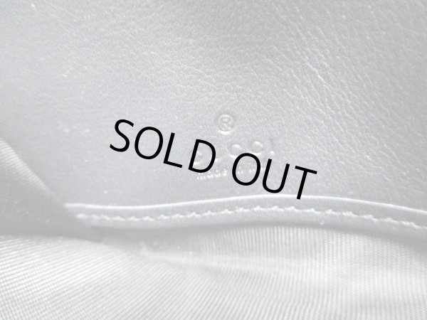 Photo10: GUCCI GG Coating Canvas PVC Leather Arabesque Round Zip Wallet #a517