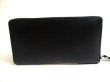 Photo2: GUCCI Marmont GG Black Leather Round Zip Long Wallet #a530