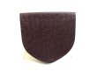 Photo2: LOUIS VUITTON Taiga Bordeaux Leather Coin Purse Porto Monnaie Gousset #a541