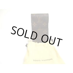 Photo: LOUIS VUITTON Monogram Leather Brown Cigarette Cases #a556