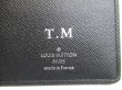 Photo10: LOUIS VUITTON Ardoise Taiga Leather Flap Bill Wallet Portefeuille Long #a563