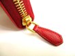 Photo11: PRADA Saffiano Red Leather Coin Case Purse #a577