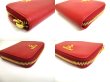 Photo7: PRADA Saffiano Red Leather Coin Case Purse #a577