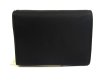 Photo2: PRADA Black Nylon and Leather Trifold Wallet Purse #a578