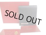 Photo: Cartier Santos de Cartier Black Leather Bifold Bill Wallet Card Holder #a588