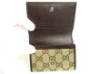 Photo8: GUCCI Beige GG Canvas Business Card Credit Card Holder #a604