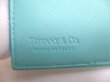 Photo10: Tiffany&Co. Blue White Leather Passport Holder Notebook Holders #s607