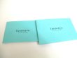 Photo11: Tiffany&Co. Blue White Leather Passport Holder Notebook Holders #s607