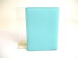 Photo2: Tiffany&Co. Blue White Leather Passport Holder Notebook Holders #s607