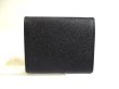 Photo2: BVLGARI BVLGARI Black Leather Coin Purse #a612