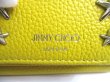 Photo10: Jimmy Choo Plastic Stars Mustard Yellow Leather Trifold Wallet BFEALE #a619