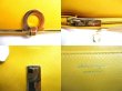 Photo10: Salvatore Ferragamo Gancini Gold H/W Yellow Leather Flap Long Wallet #a620