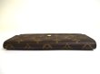 Photo6: LOUIS VUITTON Monogram Brown Leather Flap Long Wallet Tresor International #a621