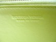 Photo10: BOTTEGA VENETA Intrecciato Lime Yellow Leather Round Zip Wallet Purse #a629
