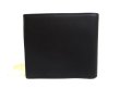 Photo2: GUCCI Double G Black Leather Bifold Wallet Compact Wallet #a630