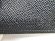 Photo10: BVLGARI Black Leather Bifold Wallet Compact Wallet #a633