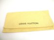 Photo12: LOUIS VUITTON Monogram Brown Leather Flap Checkbook Bill Wallet #a640