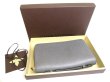 Photo12: LOUIS VUITTON Taiga Gray Leather Zippey XL Wallet Clutch Bag #a648