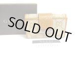 Photo: GUCCI GG Beige Canvas Brown Leather 6 Pics Key Chain #a652