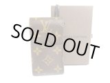 Photo: LOUIS VUITTON Monogram Leather Brown Cigarette Cases #a667