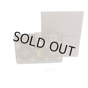 Photo: LOUIS VUITTON Monogram Brown Leather Bifold Wallet Viennois #a679