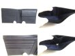 Photo8: PRADA Navy blue Leather Bifold Wallet Compact Wallet #a691