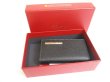 Photo12: Cartier Santos Black Leather 6 Pics Key Cases #a700