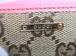 Photo9: GUCCI Biege GG Canvas Pink Leather Mini Coin Purse #a702