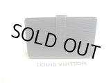 Photo: LOUIS VUITTON Epi Black Leather Bifold Wallet French Purse #a712