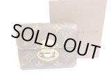 Photo: LOUIS VUITTON Monogram Leather Bifold Wallet Purse Joey #a720