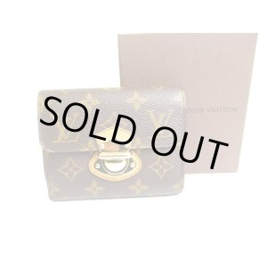 Photo: LOUIS VUITTON Monogram Leather Bifold Wallet Purse Joey #a720