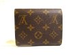 Photo2: LOUIS VUITTON Monogram Leather Bifold Wallet Purse Joey #a720