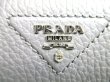 Photo10: PRADA Black Leather Large Round Zip Long Wallet #a725