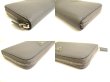 Photo7: PRADA Black Leather Large Round Zip Long Wallet #a725