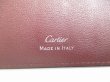 Photo10: Cartier Must de Cartier Black Leather BFlap Bil Wallet #a726