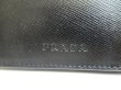 Photo10: PRADA Black Saffiano Leather Bifold Bill Wallet Card Holder #a727