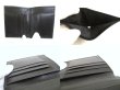 Photo8: PRADA Black Saffiano Leather Bifold Bill Wallet Card Holder #a727