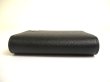 Photo6: BVLGARI Black Grain Calf Leather Business Card Case Card Holder #a731