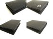 Photo7: BVLGARI Black Grain Calf Leather Business Card Case Card Holder #a731