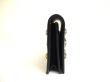 Photo4: JIMMY CHOO Plastic Starts Navy Blue Leather Credit Card Business Card Holder AYDEN #a733