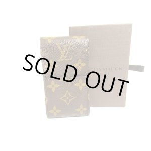 Photo: LOUIS VUITTON Monogram Leather Brown Cigarette Cases #a736