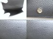 Photo9: Saint Laurent YSL Black Leather Business Card Holder #a739