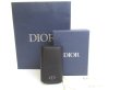 Photo1: Christian Dior Black Leather 6 Pics Key Cases #a740