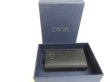 Photo12: Christian Dior Black Leather 6 Pics Key Cases #a740