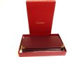 Photo12: Cartier Must de Cartier Bordeaux Leather Bifold Long Wallet #a741