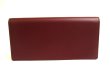 Photo2: Cartier Must de Cartier Bordeaux Leather Bifold Long Wallet #a741