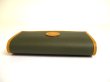 Photo6: HUNTING WORLD Khaki Green Nylon Brown Leather 4 Pics Key Chain #a742