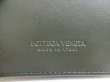 Photo10: BOTTEGA VENETA Intrecciato Deep Gray Leather Business Card Holder #a748